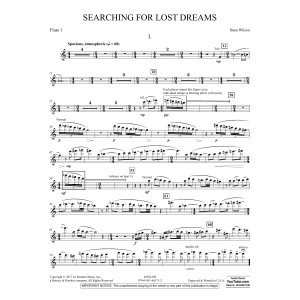 Searching for Lost Dreams - Flute 1